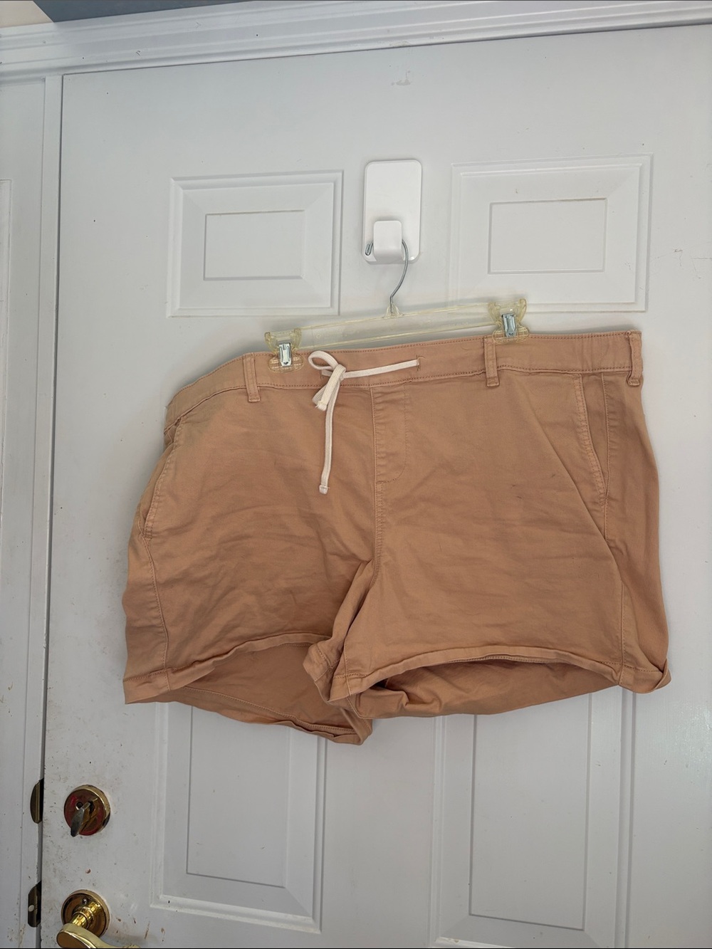 torrid khaki  Drawstring Casual Shorts sz 3
